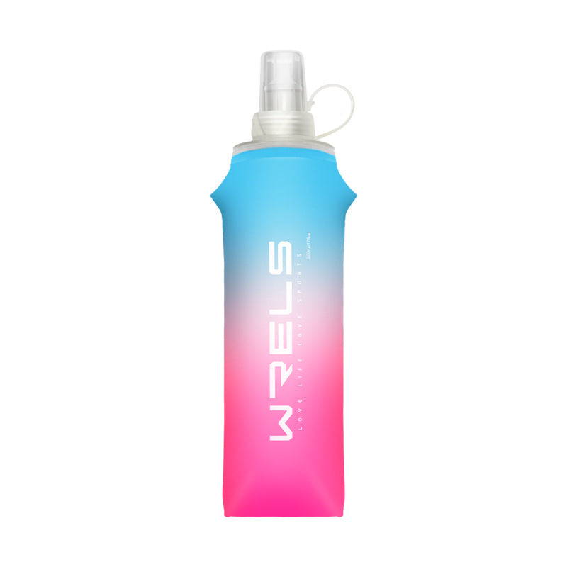 Foldable Soft Water Bottle Outdoor Sports Silicone Cup For Water