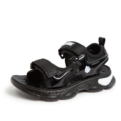 Modern Maverick: Boys’ Fashionable Casual Sandals