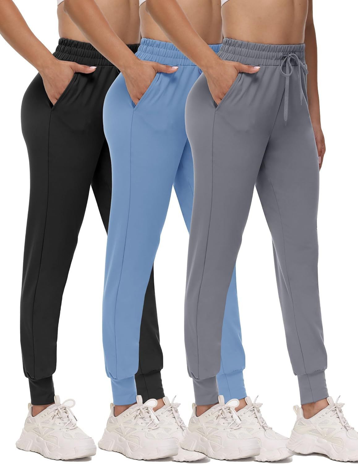 Women's High Waist Leisure Tappered Yoga Pants