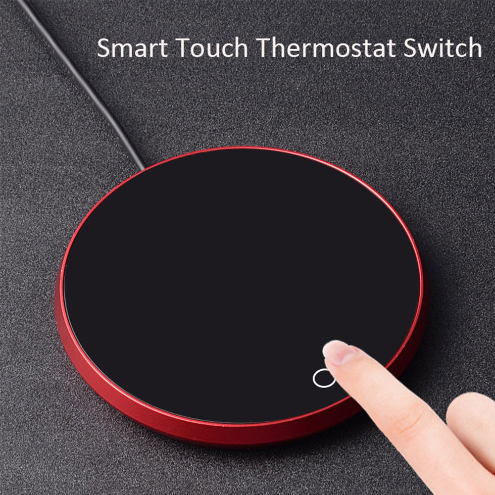 USB Smart Mug Warmer | Touch-Control Temperature Adjustable Cup Heater for Coffee, Tea & Milk