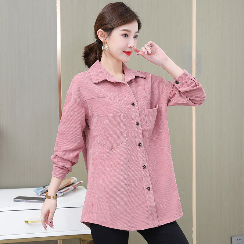 Fashionable Temperament Casual Loose Shirt