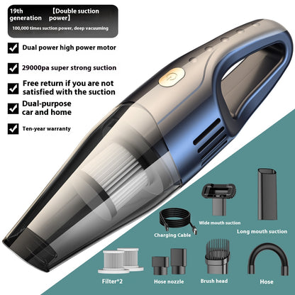 Wireless Vacuum Cleaner Small Handheld Super Strong Suction