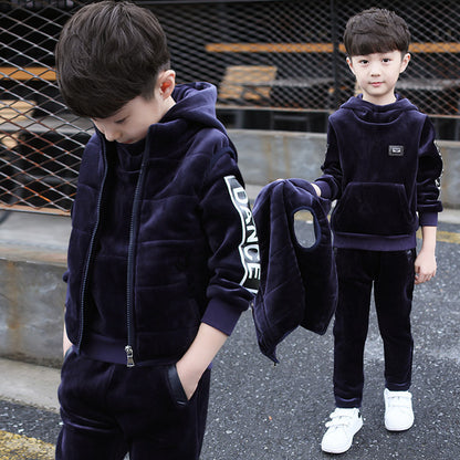 Triple-Element Winter Thickened Tide Suit