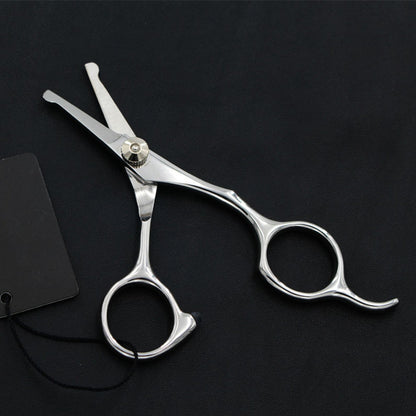 Round Head Pet Grooming Straight And Thinning Scissors