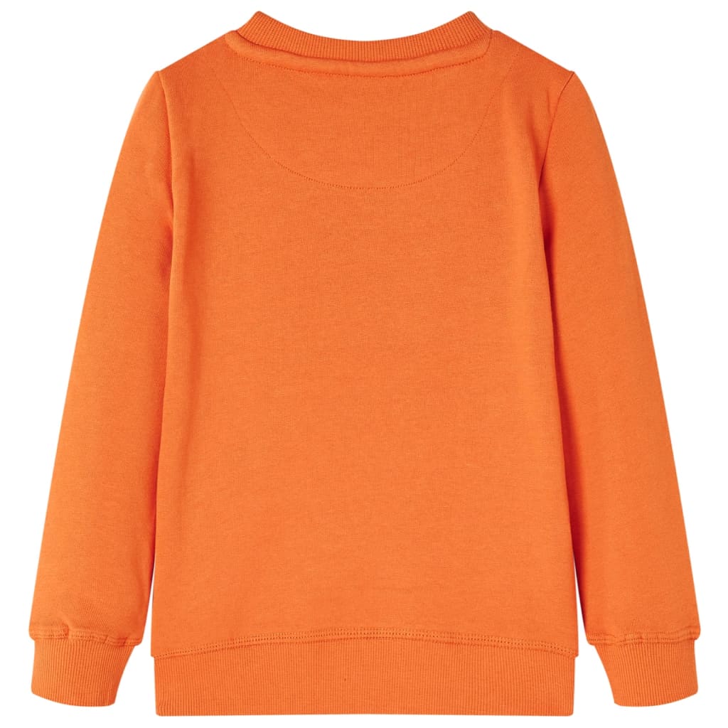 The Sunset Duo: Dark Orange & Medium Blue Sweatshirt Set