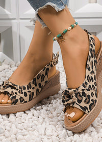 Khaki Leopard Print
