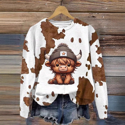 Fashion Casual Printed Long Sleeve Women