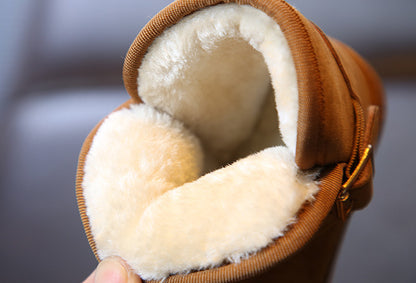 The Frost Shield: Plush-Thickened Non-Slip Cotton Boots