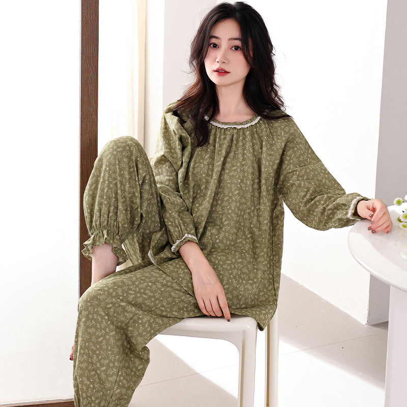 The Pure Cotton: Women’s Loose Cotton Pajama Suit