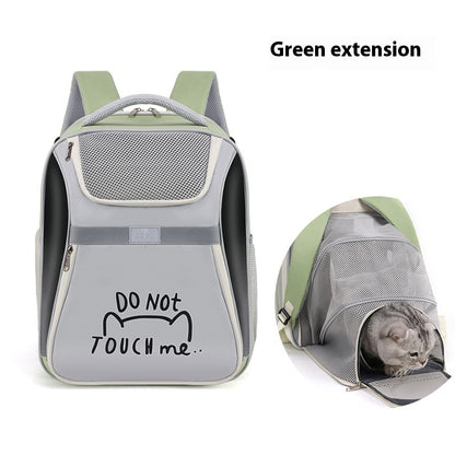 Outdoor Pet Bag Can Expand Cat Backpack Portable
