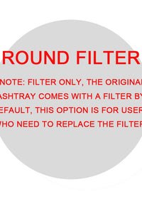 Round filter