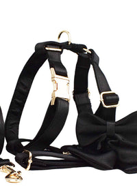Dog Collar Dog Leash Bow Vest