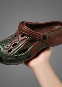 Brown Green Camouflage
