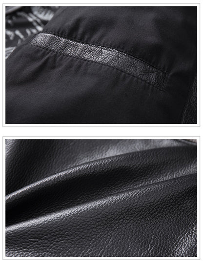 Mens Stand Collar Motorcycle Jacket Coat Bold Minimalist Profile