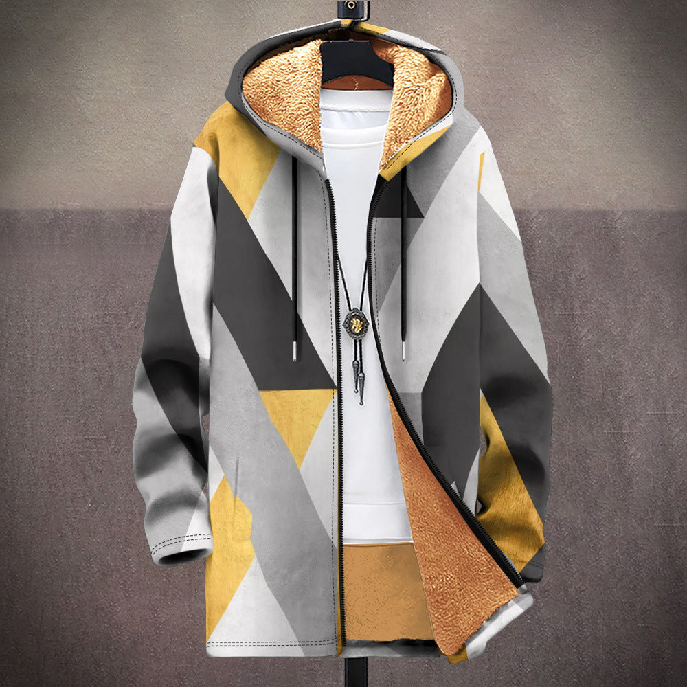 Hooded Cardigan Thick Winter Clothes Cozy Layered Essential