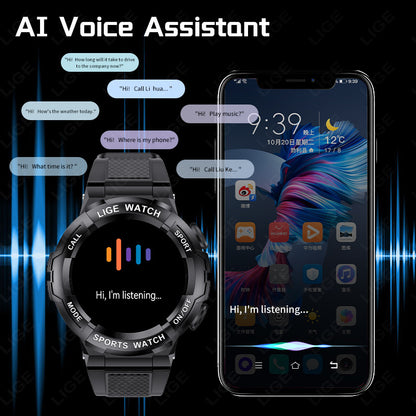 The Oxygen Link: Sleep & Bluetooth Calling Health Watch