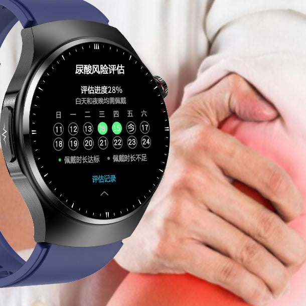 The Metabolic Tracker: Blood Glucose & Uric Acid Monitoring Watch