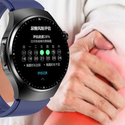 The Metabolic Tracker: Blood Glucose & Uric Acid Monitoring Watch