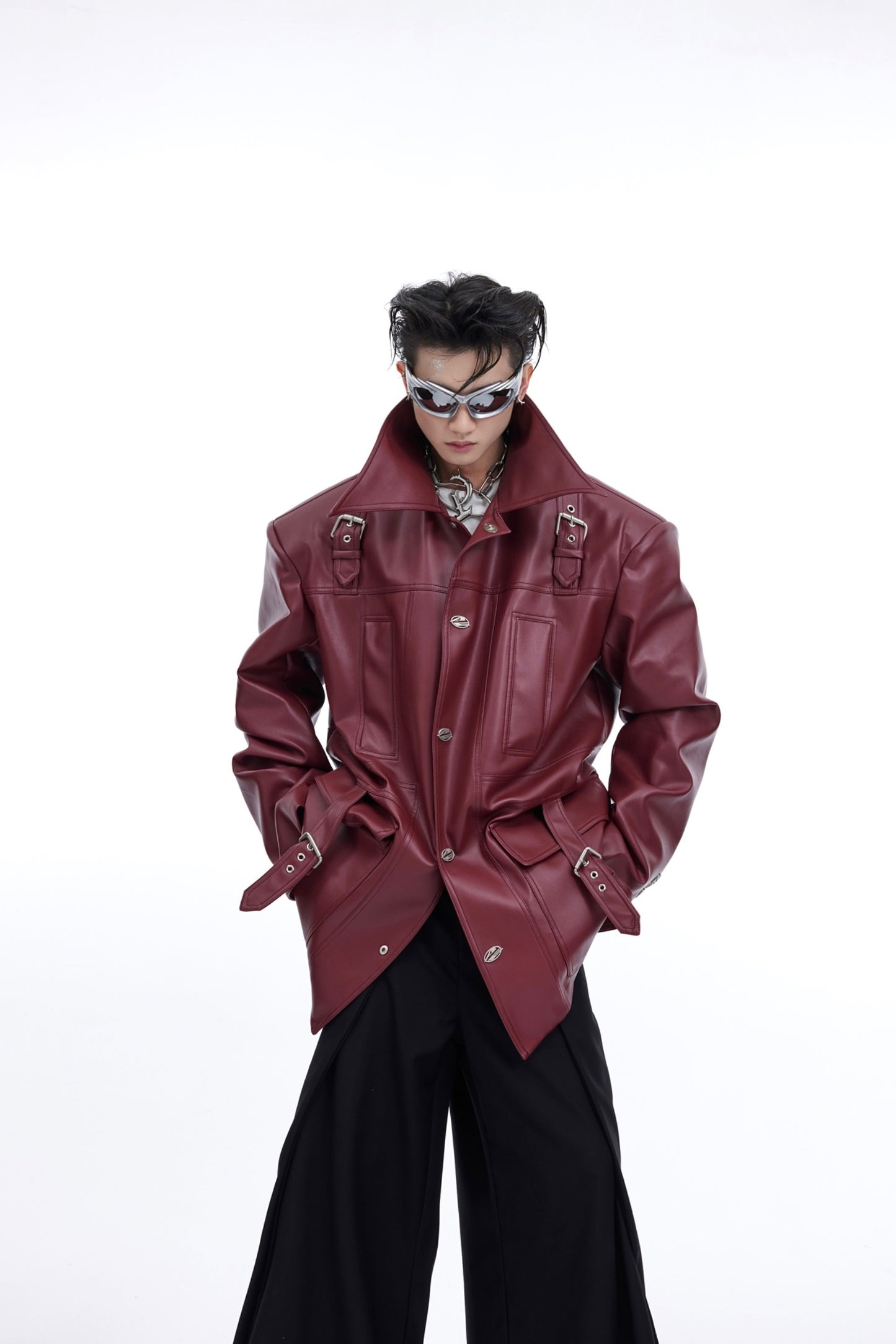 Design Red Jacket for Men Striking Crimson Statement