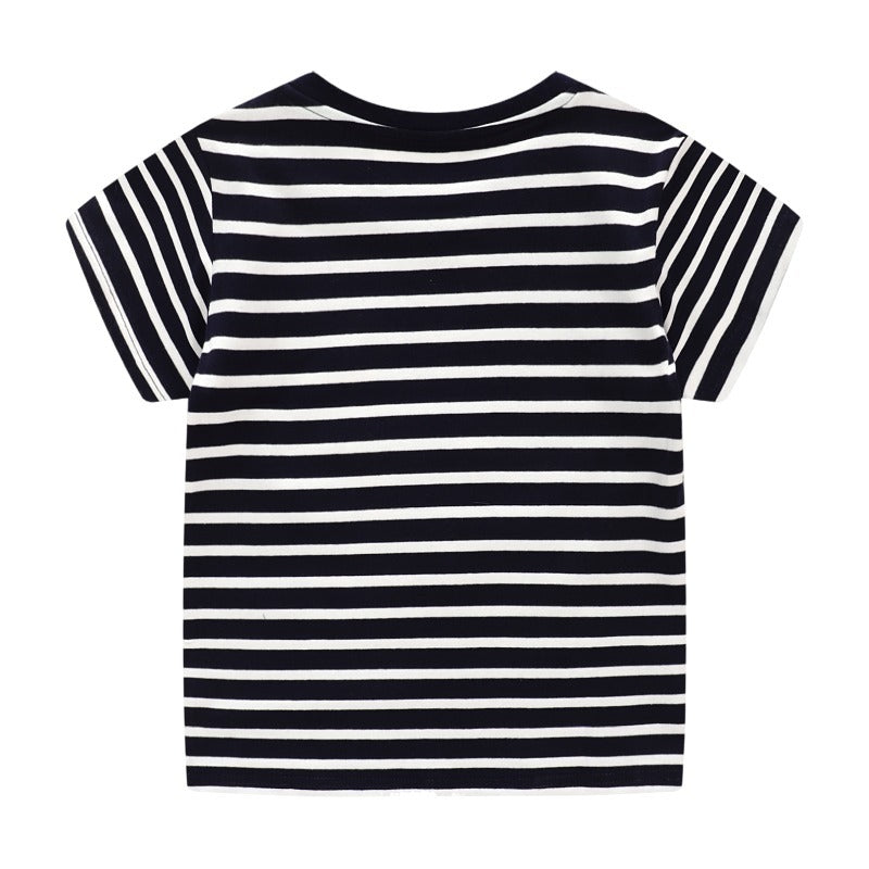 The Cotton Undershirt: Cartoon Short-Sleeve Cotton Undershirt