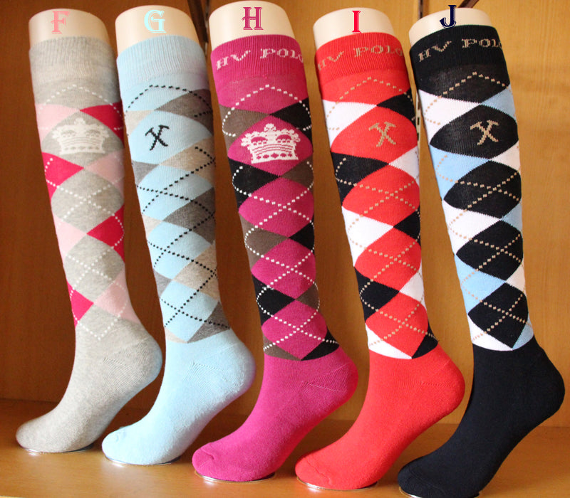 The Equestrian Polo: Imported HV Equestrian Polo Boot Socks