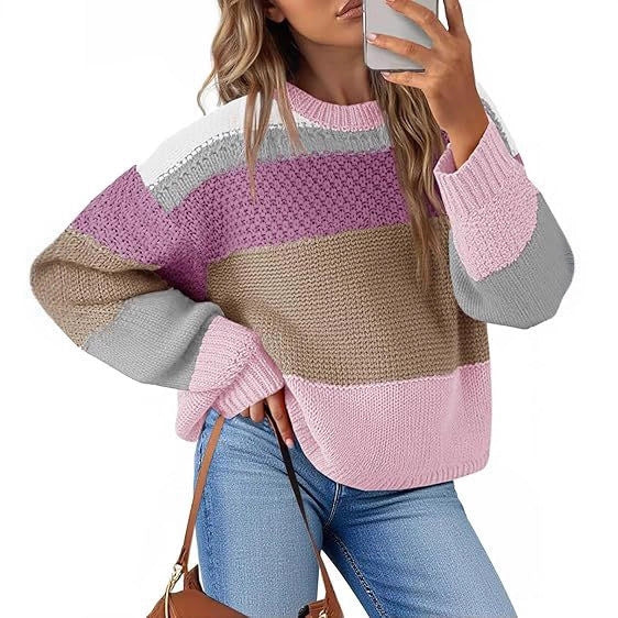 Pullover Lazy Sweater Fashion Casual Top