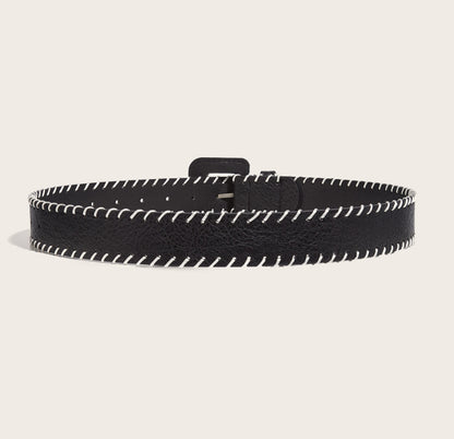 Decorative Jeans Hand-knitted Rope Belt