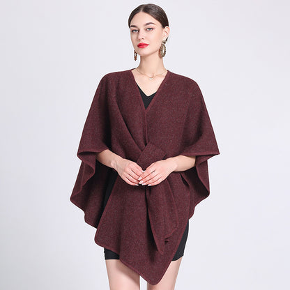 Fashion Shawl Cape Outer Wear