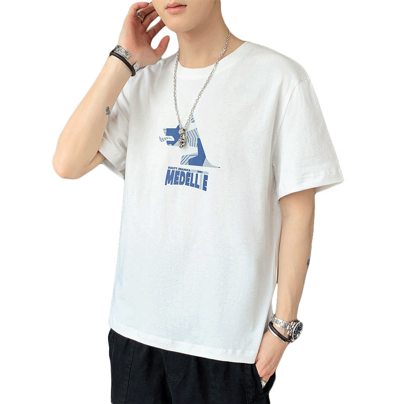 The Summer Loose: Trendy Loose-Fit Cotton Summer T-Shirt