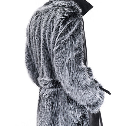 Cotton Padded Thickened Thermal Long Leather Wind Coat Ultimate Shelter