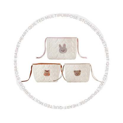Dot Baby Bed Quilted Storage Bag