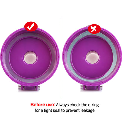 3 Color Options - 1Pc Fruit Infuser Water Bottle 32OZ Juice Shaker Sport With Flip Top Lid Anti-Slip Grips For Office Home Sport Running Walking Hiking