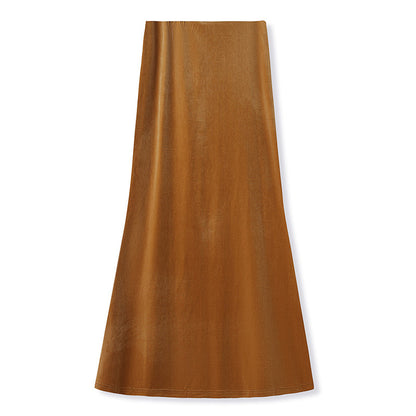 Early Autumn National Style New Fashion Advanced Long Skirt