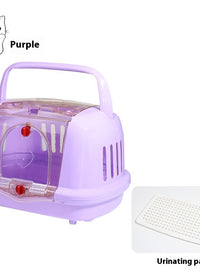Purple With Urine Pad