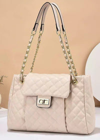 Beige White