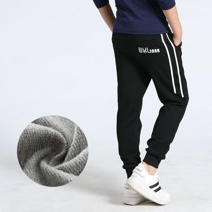 Fashion Cute Solid Color Childrens Cotton Casual Anti-Mosquito Pants Protective Charm