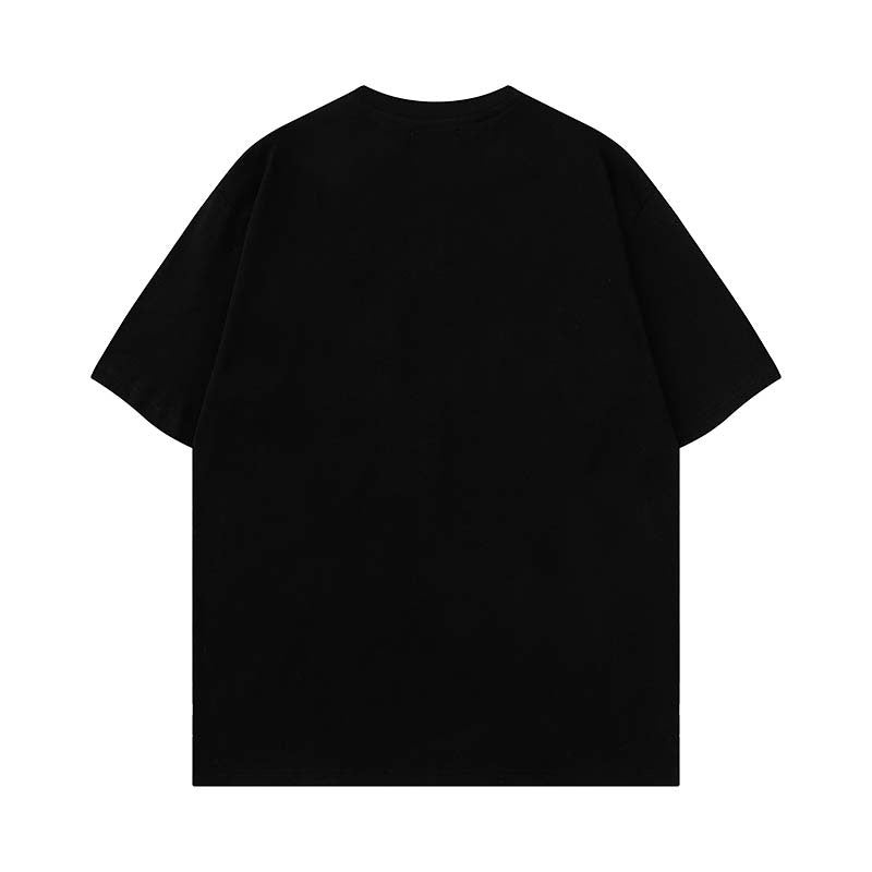 European And American Retro Short Sleeve T-shirt Men