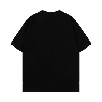 European And American Retro Short Sleeve T-shirt Men