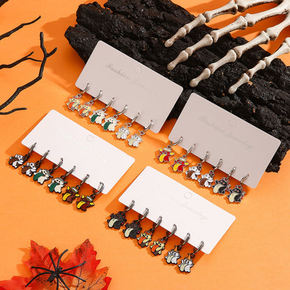 Cute And Quirky Alloy Jewelry High-end Earring Set