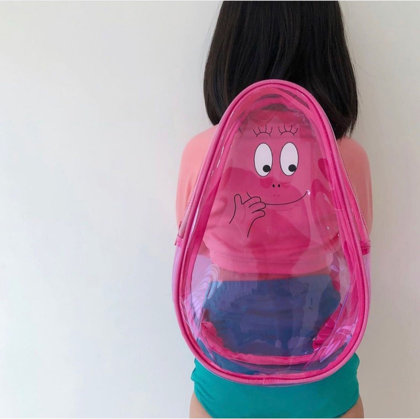 The Transparent Jelly: PVC Jelly Signature Children’s Backpack