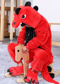 Red dinosaur