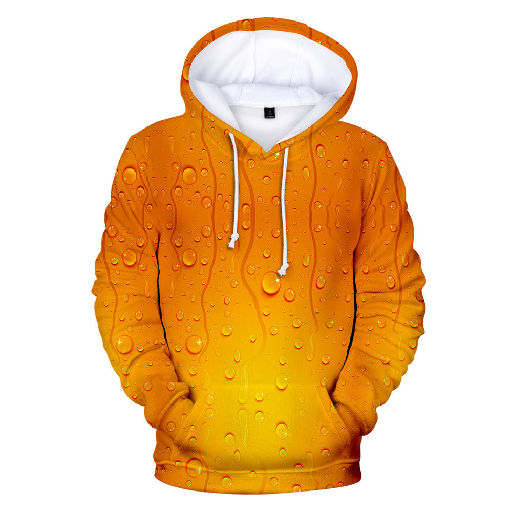 Trendy Narrative Hooded Urban Sweatshirt