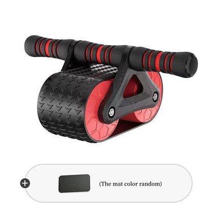 AbRoller Pro: Double Wheel Automatic Rebound Ab Wheel Roller for Men & Women