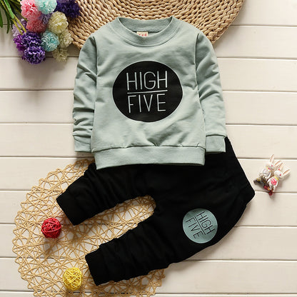 The Signature Duo: Children’s Baby Girl Two-Piece Suit