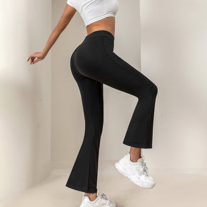 Women's High Waist Hip Lift Yoga Pants Fleece-lined Casual
