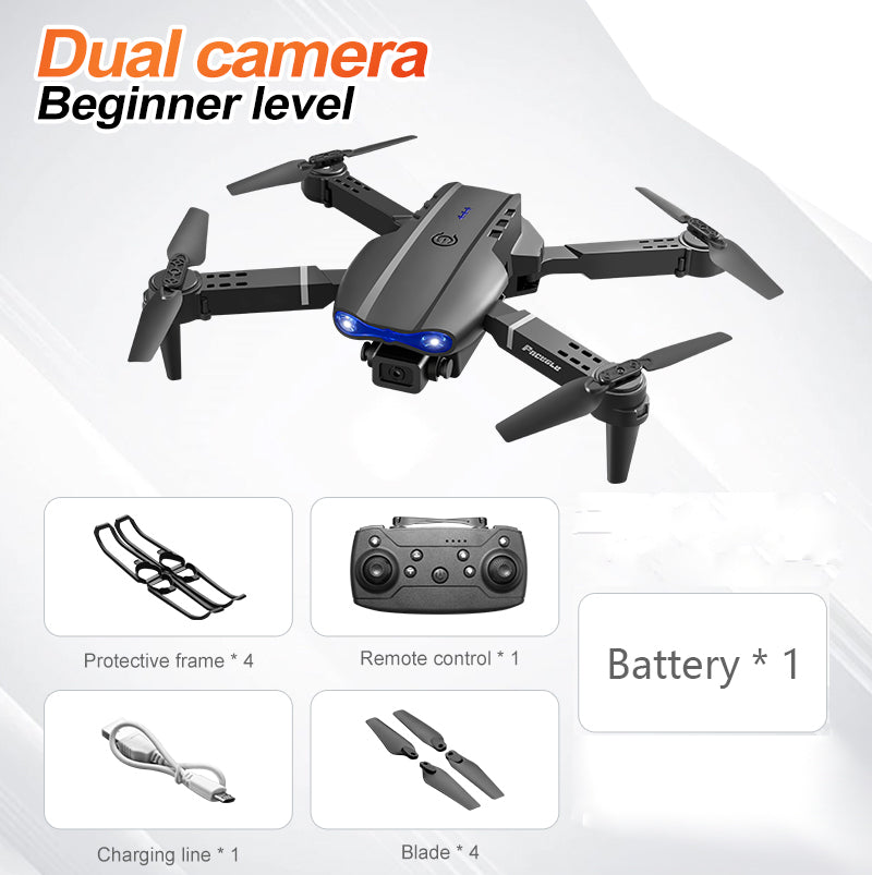 E99 AeroPro: HD Dual Camera Aerial Photography RC Quadcopter Drone