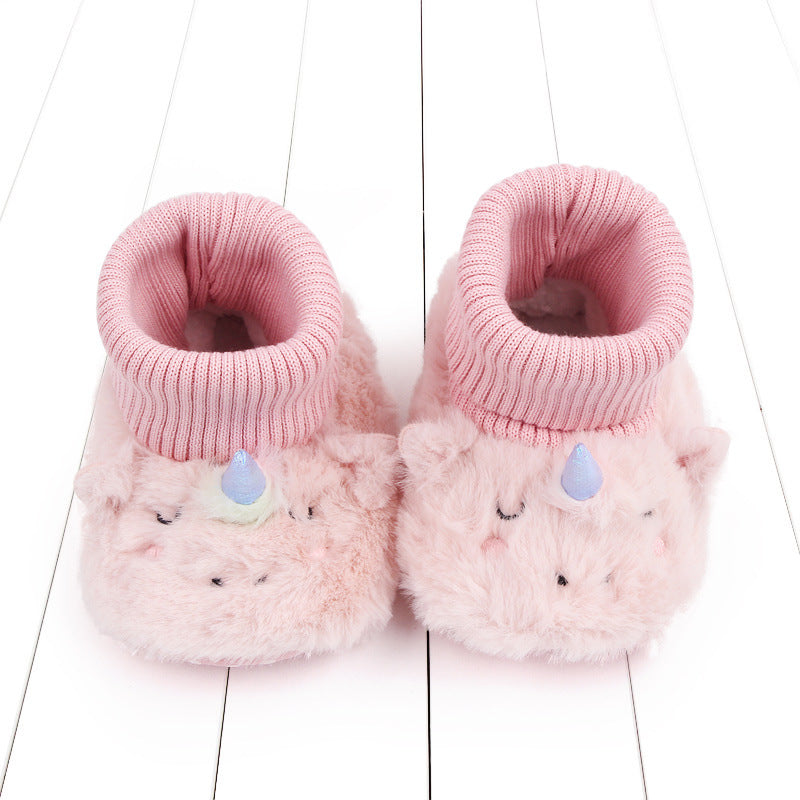 Autumn And Winter Children's Padded Floor Shoes