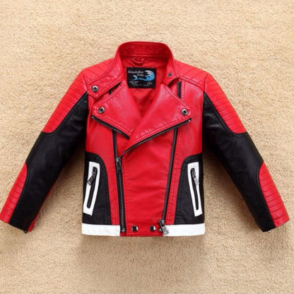 The Polished Maverick: Thickened Handsome Leather Jacket