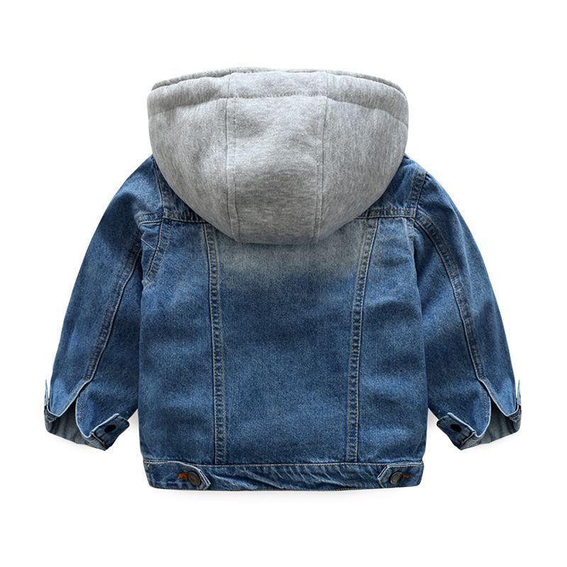 The Washed Indigo: Boys’ Signature Washed Soft Denim Jacket