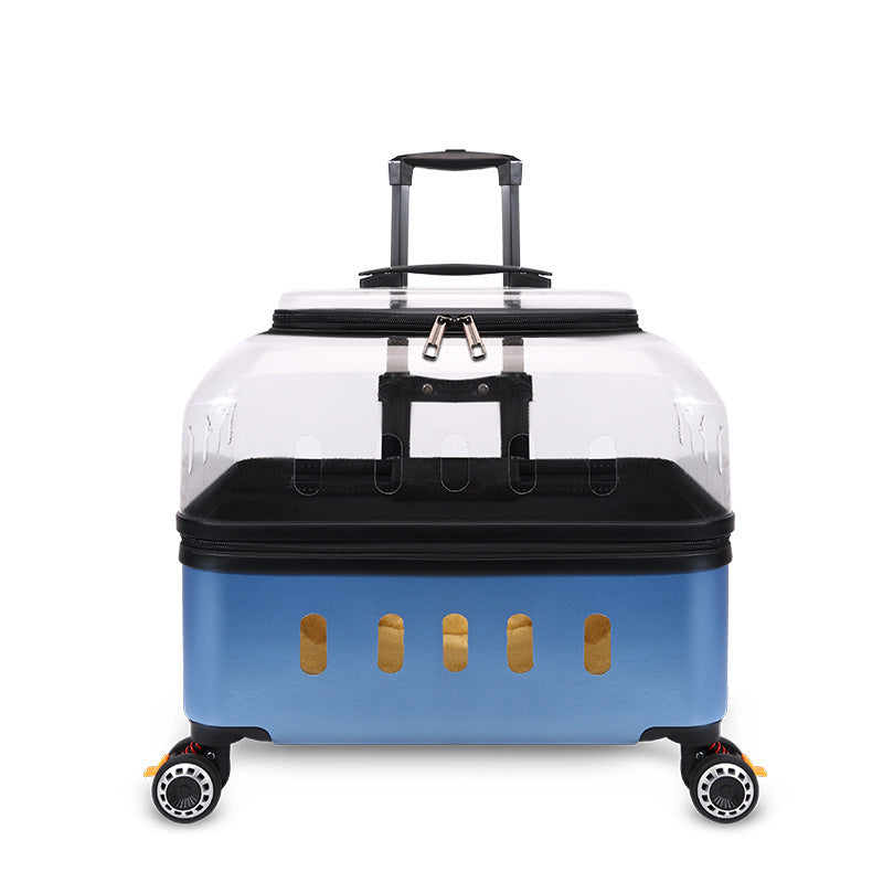 Cat Trolley Out Cat Bag Dog Portable Consignment Flight Case